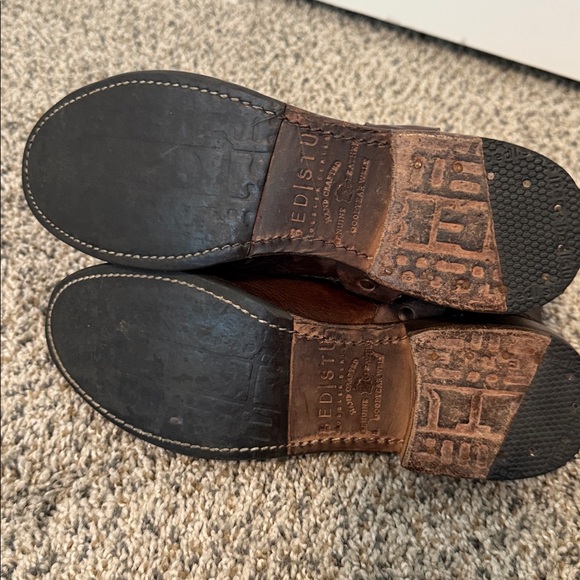 Bed Stu Exeter Short Boots cognac 7 - Picture 9 of 9